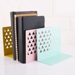 Serre-livres En Métal Creux, Fournitures De Bureau à Domicile,Violet -ATMOSPHERA || VIDAXL || Safavieh Soldes 78767397 5