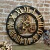 Silencieux 3D Style Européen Rétro Créatif Horloge Murale Industrielle Engrenage Art Personnalité Salon Décoration Horloge 30cm -ATMOSPHERA || VIDAXL || Safavieh Soldes 78922303 1