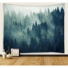 Tapisserie, Tapis Mural, Tapisserie Murale, Tenture Avec Impression Hautement Détaillée (Green Trees, 230 X 180 Cm) -ATMOSPHERA || VIDAXL || Safavieh Soldes 78939390 1