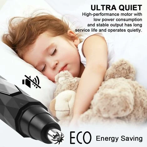 Tondeuse à Poils De Nez, Tondeuse à Poils De Nez / Oreilles Pour Hommes, épilateur De Nez Professionnel, Tondeuse à Poils D'oreilles, Sans Douleur, Pour Une Coupe En Toute Sécurité Sans Arracher, Char 7 Tondeuse à Poils De Nez, Tondeuse à Poils De Nez / Oreilles Pour Hommes, épilateur De Nez Professionnel, Tondeuse à Poils D'oreilles, Sans Douleur, Pour Une Coupe En Toute Sécurité Sans Arracher, Char – Image 5