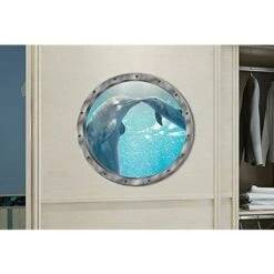 Graz Design Sticker Mural 3D Motif Dauphins Et Tortues -ATMOSPHERA || VIDAXL || Safavieh Soldes 79630053 3