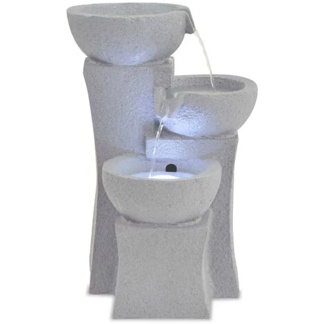 Fontaine D'intérieur Avec Lampe LED - Fontaine à Eau Polyrésine 4 Fontaine D'intérieur Avec Lampe LED - Fontaine à Eau Polyrésine – Image 2