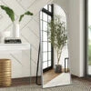 NeuType Grand Miroir Mural En Arche Miroir Sur Pied 163x54cm Gris Miroir De Porte Pleine Longueur Dressing Miroir Pour Salon Chambre Salle De Bain Couloir Cadre En Alliage D'aluminium 1 NeuType Grand Miroir Mural En Arche Miroir Sur Pied 163x54cm Gris Miroir De Porte Pleine Longueur Dressing Miroir Pour Salon Chambre Salle De Bain Couloir Cadre En Alliage D'aluminium -ATMOSPHERA || VIDAXL || Safavieh Soldes 80974090 1