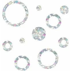 24pcs Autocollants De Fenêtre Anti-Collision Translucides Stickers Anti Collision Oiseaux Statique Stickers Vitres Fenetres Oiseaux Autocollants D'Alerte Anti-Collision Pour Fenêtre Et Porte En Verre