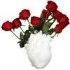 MINKUROW Vase Coeur Anatomique，Résine Pot De Fleur Sculpture Moderne Bureau Maison Chambre Ornements De Bureau -ATMOSPHERA || VIDAXL || Safavieh Soldes 81250350 1