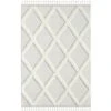 Tapis Berbère Blanc Cassé à Franges 120x170cm F710 - TOUTAPIS 2 Tapis Berbère Blanc Cassé à Franges 120x170cm F710 - TOUTAPIS -ATMOSPHERA || VIDAXL || Safavieh Soldes 81251034 1