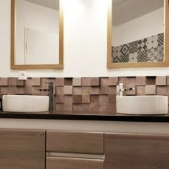 Bandeau PVC Lot De 2 : L 70cmxH 30cm Wood 11 Bandeau PVC Lot De 2 : L 70cmxH 30cm Wood -ATMOSPHERA || VIDAXL || Safavieh Soldes 81285292 5