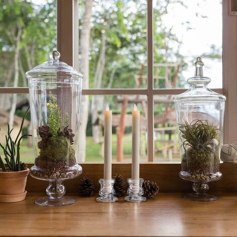 Bougeoirs En Vrac - 12PCS Bougeoirs Coniques Pour Centre De Table - Bougeoirs En Verre épais Pour Mariage, Fête Et Décoration De Festival 7 Bougeoirs En Vrac - 12PCS Bougeoirs Coniques Pour Centre De Table - Bougeoirs En Verre épais Pour Mariage, Fête Et Décoration De Festival – Image 5