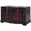 Coffre Vintage De Rangement Bois 66 X 38 X 40 Cm VidaXL 1 Coffre Vintage De Rangement Bois 66 X 38 X 40 Cm VidaXL -ATMOSPHERA || VIDAXL || Safavieh Soldes 8171653 1