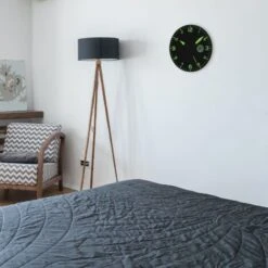 Horloge Murale Avec Température - Silencieuse - Ø25,4 Cm - Noir Et Vert -ATMOSPHERA || VIDAXL || Safavieh Soldes 81923210 5