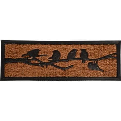ESSCHERT DESIGN Paillasson Caoutchouc/coco Oiseaux 4 ESSCHERT DESIGN Paillasson Caoutchouc/coco Oiseaux – Image 2