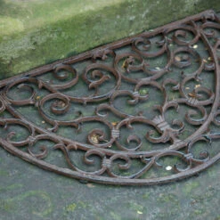 ESSCHERT DESIGN Paillasson En Fonte Demi-rond -ATMOSPHERA || VIDAXL || Safavieh Soldes 82082067 4