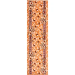 Tapis Antidérapante - Moderne Tapis BCF Terre Cuite 60x200 Cm Pour Salon FR4613