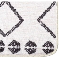 Tapis Antidérapante - Moderne Tapis Lavable Antidérapant 80x150 Cm Noir Et Blanc Pour Salon FR1829 -ATMOSPHERA || VIDAXL || Safavieh Soldes 82097264 3