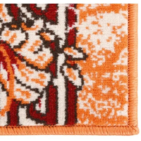 Tapis Antidérapante - Moderne Tapis BCF Terre Cuite 60x250 Cm Pour Salon FR2383 5 Tapis Antidérapante - Moderne Tapis BCF Terre Cuite 60x250 Cm Pour Salon FR2383 – Image 3