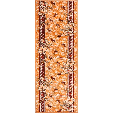 Tapis Antidérapante - Moderne Tapis BCF Terre Cuite 80x200 Cm Pour Salon FR5822 3 Tapis Antidérapante - Moderne Tapis BCF Terre Cuite 80x200 Cm Pour Salon FR5822