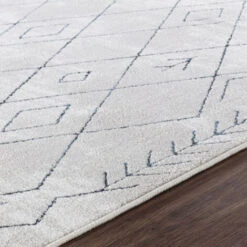 SURYA Tapis De Salon à Poils Courts Et Doux Berbère Ethnique Blanc Et Bleu 200x275 Cm 9 SURYA Tapis De Salon à Poils Courts Et Doux Berbère Ethnique Blanc Et Bleu 200x275 Cm -ATMOSPHERA || VIDAXL || Safavieh Soldes 82427181 3