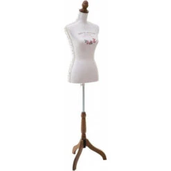 ATMOSPHERA Mannequin Décoratif Grand Modéle Poésie - Blanc - H 157,5 Cm - Livraison Gratuite