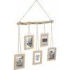 ATMOSPHERA Pêle-mêle En Bois Suspendu 5 Photos - 67 X 6 X 64 Cm - Beige - Livraison Gratuite -ATMOSPHERA || VIDAXL || Safavieh Soldes 82715640 1