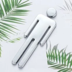 1 Paire De Toilette WC Autocollant Amovible 3D Miroir Vinyle Art Wall Sticker Hommes Femmes Wall Art Autocollants Pour Bar École (Argent)-longziming -ATMOSPHERA || VIDAXL || Safavieh Soldes 82984339 5