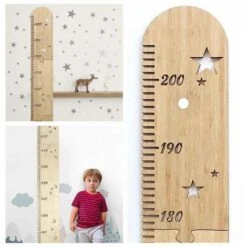 Tableau De Croissance De La Hauteur Des Enfants Mètre De Hauteur De Règle En Bois Nordique Pour La Décoration De La Chambre Autocollants Muraux De Mesure 10 Tableau De Croissance De La Hauteur Des Enfants Mètre De Hauteur De Règle En Bois Nordique Pour La Décoration De La Chambre Autocollants Muraux De Mesure -ATMOSPHERA || VIDAXL || Safavieh Soldes 83359855 4