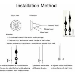 Horloge De Jardin Horloge Murale De Jardin En Plein Air Grande Horloge De Jardin En Chiffres Romains Horloge Extérieure En Fer Horloge Extérieure,40cm/16inch -ATMOSPHERA || VIDAXL || Safavieh Soldes 83757440 4