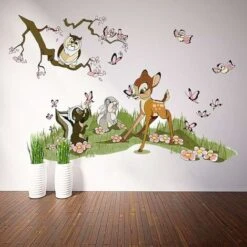 Stickers Muraux Animaux Foret Autocollant Mural Bambi Jungle Amovible Deco Stickers Chambre Bébé Enfant Decoration 9 Stickers Muraux Animaux Foret Autocollant Mural Bambi Jungle Amovible Deco Stickers Chambre Bébé Enfant Decoration -ATMOSPHERA || VIDAXL || Safavieh Soldes 83789271 3