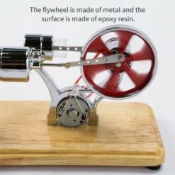 Kit De Moteur Stirling Générateur D'électricité Modèle De Moteur à Air Chaud Modèle De Générateur Physique Avec Lumière LED Conception De Volant D'inertie Expérience Scientifique Base En Bois Bricolag 9 Kit De Moteur Stirling Générateur D'électricité Modèle De Moteur à Air Chaud Modèle De Générateur Physique Avec Lumière LED Conception De Volant D'inertie Expérience Scientifique Base En Bois Bricolag -ATMOSPHERA || VIDAXL || Safavieh Soldes 85353543 3