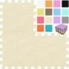 Puzzle Tapis Mousse Bebe - Idéal Pour Les Tapis De Jeux Enfant,18 Dalles(30 30 1cm), Beige. QQC-Jb18N -ATMOSPHERA || VIDAXL || Safavieh Soldes 85564183 1