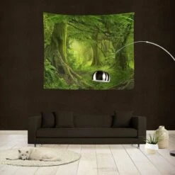 Tapisserie Tenture Murale Psychédélique Arbre Forêt Tapis Tissu Drap Mural Décoration Murale Maison Salon Chambre Dortoir Bohème Nature Paysage Avec Courte Peluche Tissu Doux (200 X 150 Cm) 10 Tapisserie Tenture Murale Psychédélique Arbre Forêt Tapis Tissu Drap Mural Décoration Murale Maison Salon Chambre Dortoir Bohème Nature Paysage Avec Courte Peluche Tissu Doux (200 X 150 Cm) -ATMOSPHERA || VIDAXL || Safavieh Soldes 85565173 4