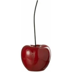 Cerise Résine Brillant Rouge 20x17,5x41cm