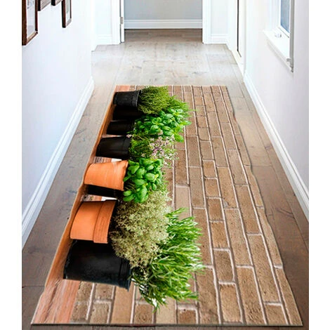 Tapis De Couloir Macetas 55X100 CM 5 Tapis De Couloir Macetas 55X100 CM – Image 3