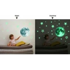 30cm Lune + 27 Pièces D'étoiles Lumineuses Lune étoiles Dot Stickers Muraux Créatifs Fluorescents Autocollants Muraux Autocollants De Décoration De Chambre D'enfants 11 30cm Lune + 27 Pièces D'étoiles Lumineuses Lune étoiles Dot Stickers Muraux Créatifs Fluorescents Autocollants Muraux Autocollants De Décoration De Chambre D'enfants -ATMOSPHERA || VIDAXL || Safavieh Soldes 85798580 5