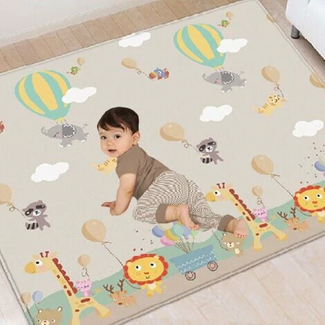 Tapis De Jeu Enfant Bébé 200x180 Cm De Sol En Mousse Tapis Ramper Zone Pour Enfants Pliable - CRUEL 3 Tapis De Jeu Enfant Bébé 200x180 Cm De Sol En Mousse Tapis Ramper Zone Pour Enfants Pliable - CRUEL