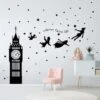 Stickers Muraux Peter Pan Autocollant Décoratifs Big Ben Flying Fée Décoration Murale Chambre Enfant Bébé Garderie Salon HA -ATMOSPHERA || VIDAXL || Safavieh Soldes 86065261 1