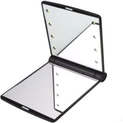 Voyage De Miroir De Vanité De Beauté De Retournement Cosmétique De Maquillage Illuminé Pliable De Lumière De LED 11 Voyage De Miroir De Vanité De Beauté De Retournement Cosmétique De Maquillage Illuminé Pliable De Lumière De LED -ATMOSPHERA || VIDAXL || Safavieh Soldes 87079673 5