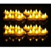 Lot De 48 Bougies A LED, Bougies Chauffe-Plat Sans Flamme, Bougies Piles Decoration Pour Saint-Valentin, Table, Mariage, Fête , Anniversaire -ATMOSPHERA || VIDAXL || Safavieh Soldes 87497490 1