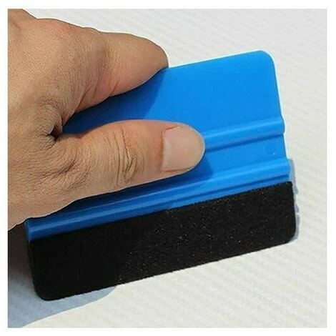 DHKLFA Raclette De Marouflage Avec Bord En Feutrine Pour Pose De Stickers/films/autocollants, 4 DHKLFA Raclette De Marouflage Avec Bord En Feutrine Pour Pose De Stickers/films/autocollants, – Image 2