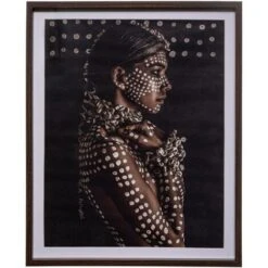 Affiche Avec Cadre Tropique 42x52cm - Atmosphera Créateur D'intérieur