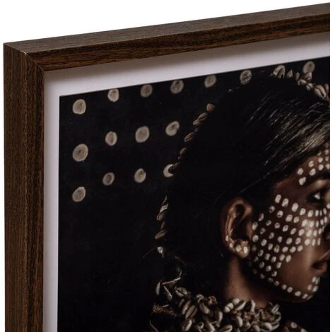 Affiche Avec Cadre Tropique 42x52cm - Atmosphera Créateur D'intérieur 4 Affiche Avec Cadre Tropique 42x52cm - Atmosphera Créateur D'intérieur – Image 2