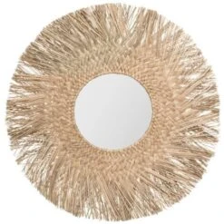 Miroir Ael - Roseau D80 Cm - Atmosphera Créateur D'intérieur