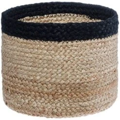 Panier Jute Herbier Marin Noir X 3 - Atmosphera Créateur D'intérieur -ATMOSPHERA || VIDAXL || Safavieh Soldes 87949865 4