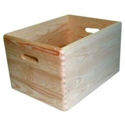 Practical Wooden Basket Container 40X30 H 23