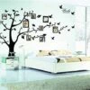 LDHBDS Grand Arbre Généalogique Décoration Murale Cadres Photo Amovibles Arbre Sticker Mural Vinyle Arbre Stickers Muraux Pour Salon Décor À La Maison (Arbre Noir) -ATMOSPHERA || VIDAXL || Safavieh Soldes 88228541 1