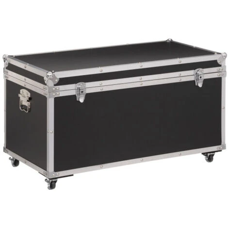 ATMOSPHERA Malle De Rangement Deep Soul 82cm Noir 3 ATMOSPHERA Malle De Rangement Deep Soul 82cm Noir