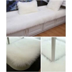 Décoration Intérieure Blanc Tapis Ultra Doux Tapis De Chambre D'enfants Tapis De Salon De Chambre À Coucher (Blanc,90x60 Cm) -ATMOSPHERA || VIDAXL || Safavieh Soldes 88656248 5