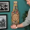 Collectionneur De Bouchons De Bière - Cadeau Pour Lui - Art Mural Personnalisé Pour Bouteille De Bière Pour La Maison - Cadeau Pour Papa - Cadeau D'anniversaire Pour Luiun -ATMOSPHERA || VIDAXL || Safavieh Soldes 88773472 1