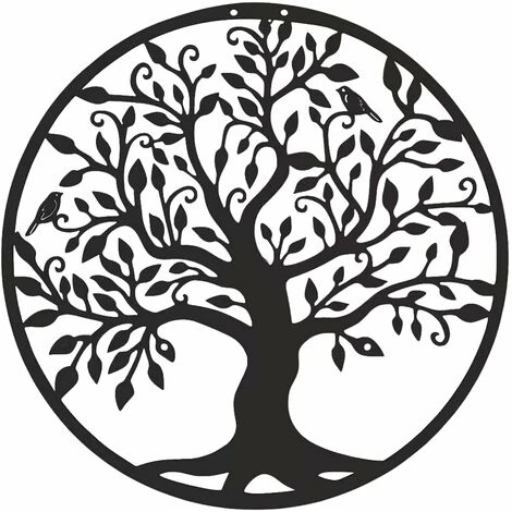 Art Mural En Métal Art De L'arbre De Vie Signe De Famille Arbre En Métal Décoration Murale Décoration D'intérieur Décoratif Suspendu Au Mur Décoration De La Maison Sculpture Murale Intérieure 35×35c 3 Art Mural En Métal Art De L'arbre De Vie Signe De Famille Arbre En Métal Décoration Murale Décoration D'intérieur Décoratif Suspendu Au Mur Décoration De La Maison Sculpture Murale Intérieure 35×35c