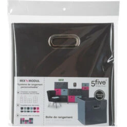 Boite De Rangement 31 X 31 X 31 Cm Atmosphera - Anthracite -ATMOSPHERA || VIDAXL || Safavieh Soldes 89569566 2