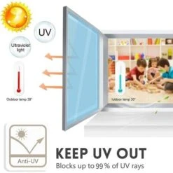 Film Miroir Fenêtre Sans Tain Anti Chaleur Anti-Regard Contrôle De La Température Protection De La Vie Privée Film Adhésif Réfléchissant Pour Fenêtre Maison Bureau Magasin (30400cm, Noir-Arg 9 Film Miroir Fenêtre Sans Tain Anti Chaleur Anti-Regard Contrôle De La Température Protection De La Vie Privée Film Adhésif Réfléchissant Pour Fenêtre Maison Bureau Magasin (30400cm, Noir-Arg -ATMOSPHERA || VIDAXL || Safavieh Soldes 89651479 3